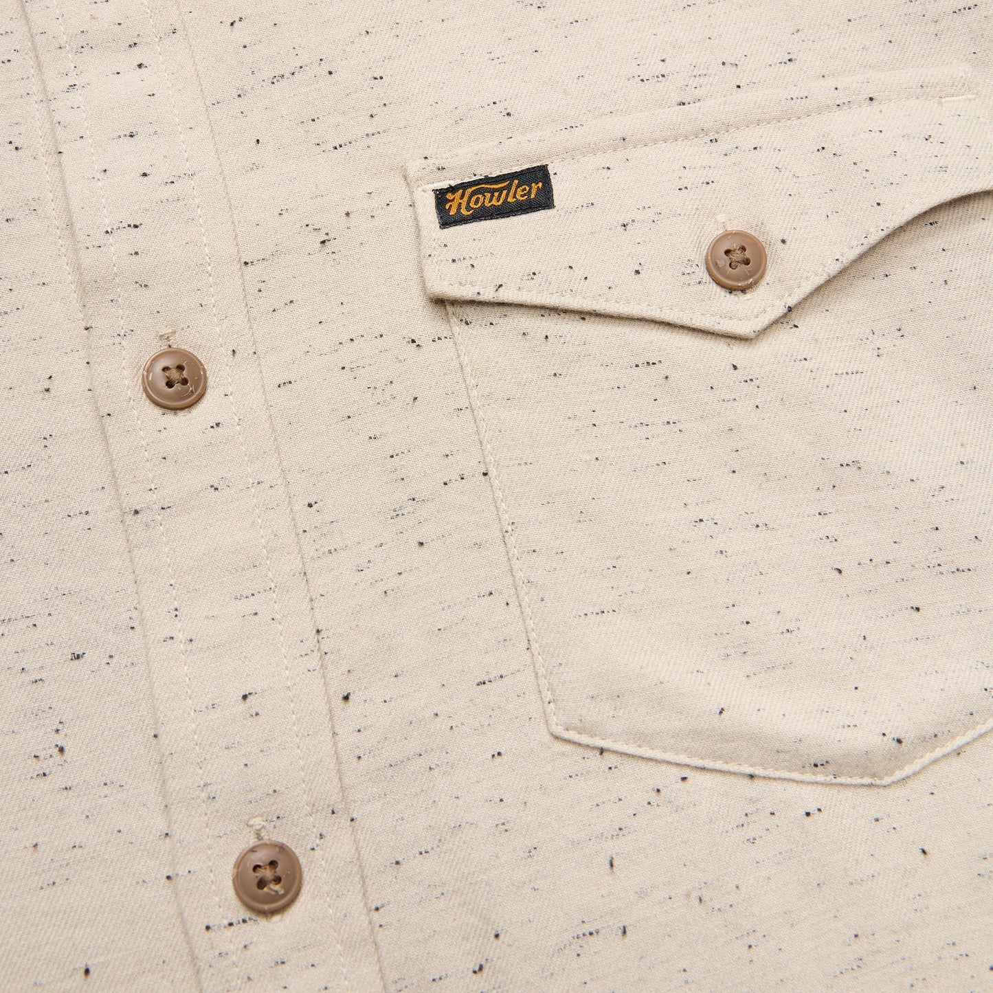 La Grange Lightweight Flannel - Speckled Sand