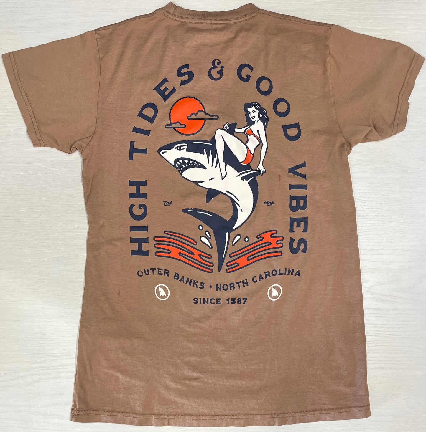 High Tide Shark Tee