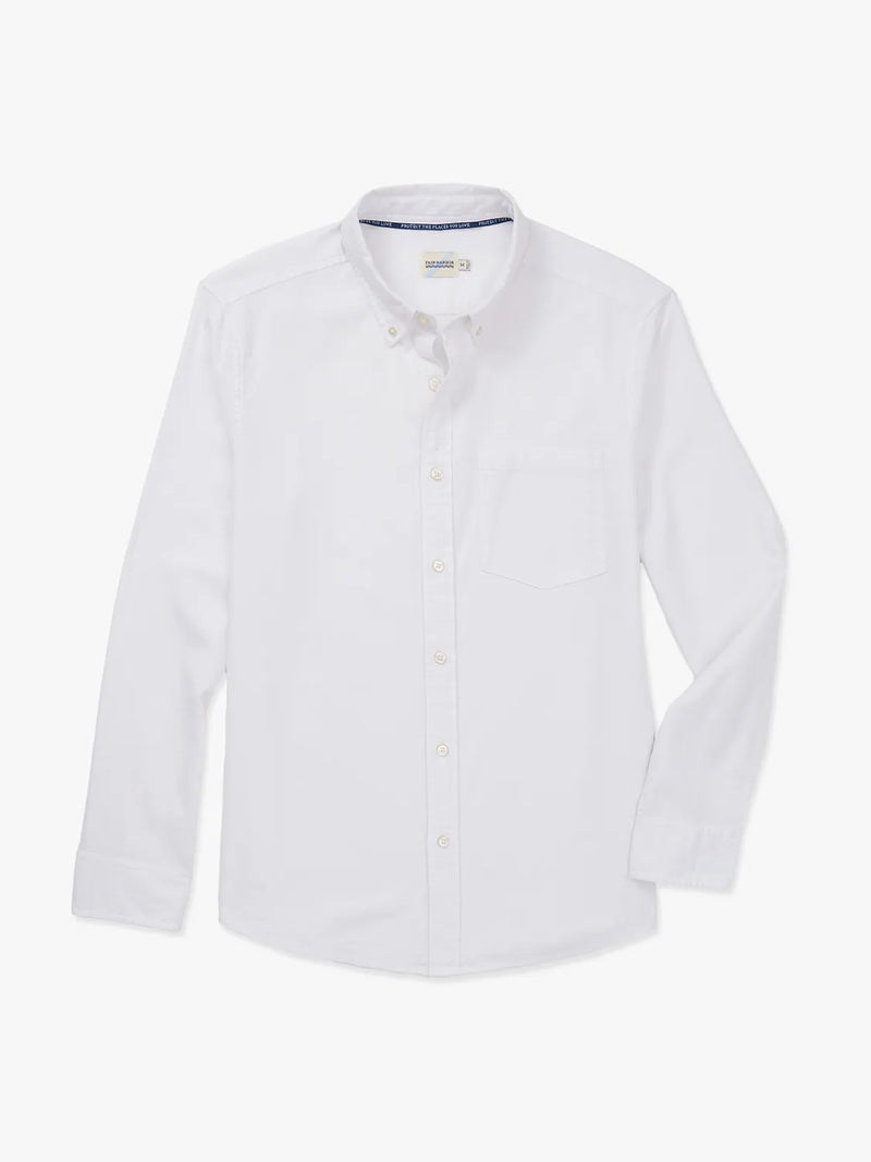 Salty Oxford Shirt-White