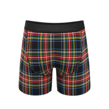 The Cappuccino | Holiday Tartan Plaid Ball Hammock® Pouch Underwear With Fly