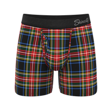 The Cappuccino | Holiday Tartan Plaid Ball Hammock® Pouch Underwear With Fly