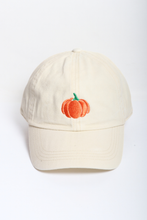 PUMPKIN Embroidery fall Baseball Cap