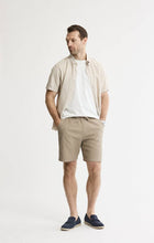 Cotton Twill Drawstring Shorts