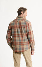 Knit Flannel Button-Up Shirt