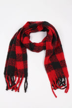 Oblong Buffalo Woven Scarf