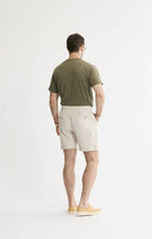 Linen Blend Drawstring Shorts