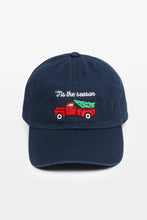 Christmas TIS THE SEASON & TRUCK embroidery Baseball Cap