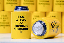 I am a ray of fucking sunshine... Vintage Beer Koozie.  Case