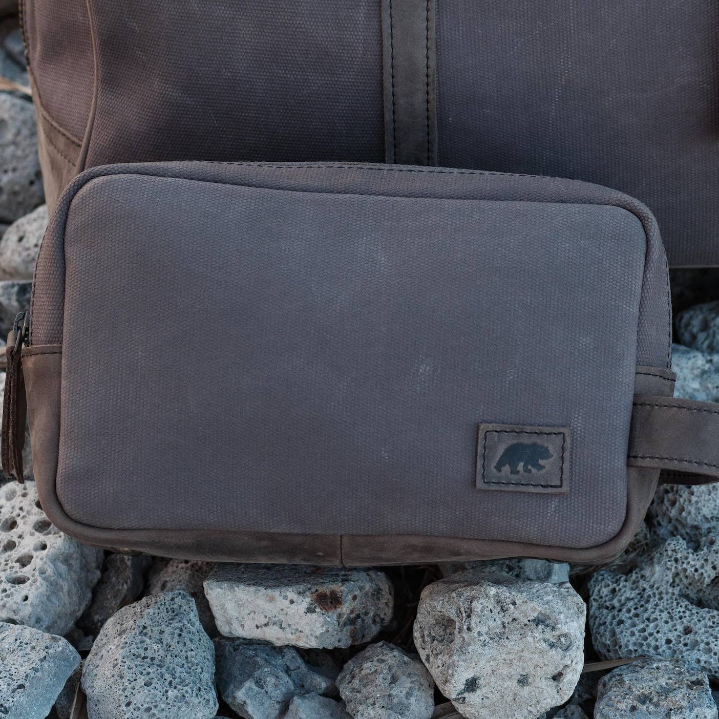 Canvas Weekender Dopp Bag