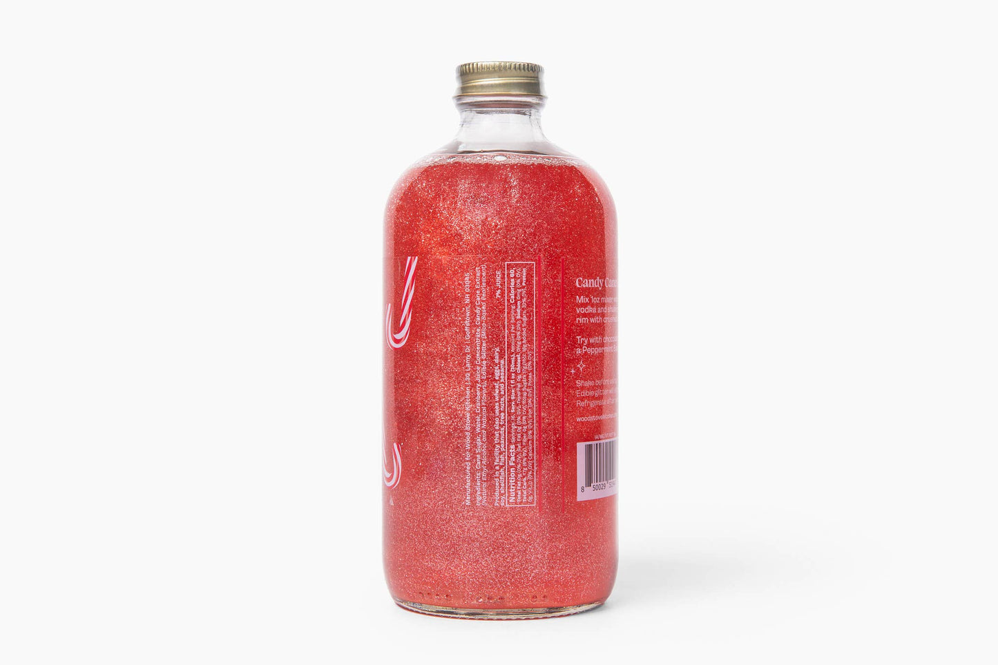 Candy Cane Sparkle Cocktail & Mocktail Mixer, 16 fl oz