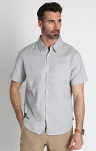 Cotton Linen Blend Short Sleeve Shirt