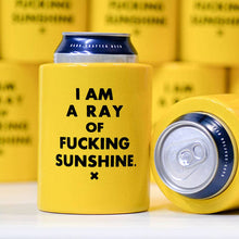 I am a ray of fucking sunshine... Vintage Beer Koozie.  Case