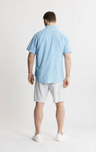 Cotton Linen Blend Short Sleeve Shirt