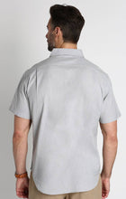 Cotton Linen Blend Short Sleeve Shirt