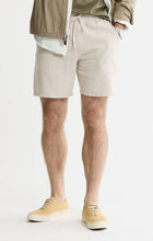 Linen Blend Drawstring Shorts