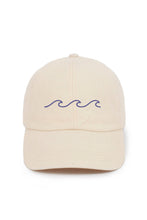 LCAP031 - "Waves" Embroidery Washed Baseball Cap
