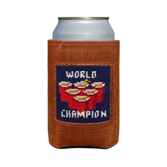 Beer Pong Champ Can Cooler