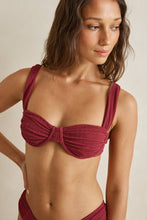 Tidewave Soft Strap Balconette Top-Berry