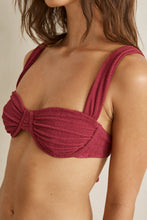 Tidewave Soft Strap Balconette Top-Berry
