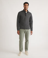 Corbet Reversible Pullover-charcoal/mid heather grey