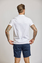 Slub Cotton Polo-White