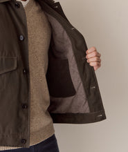 The Sawyer Waxed Trucker Jacket-Olive