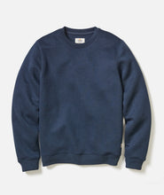 Navy Corbet Quilted Crewneck