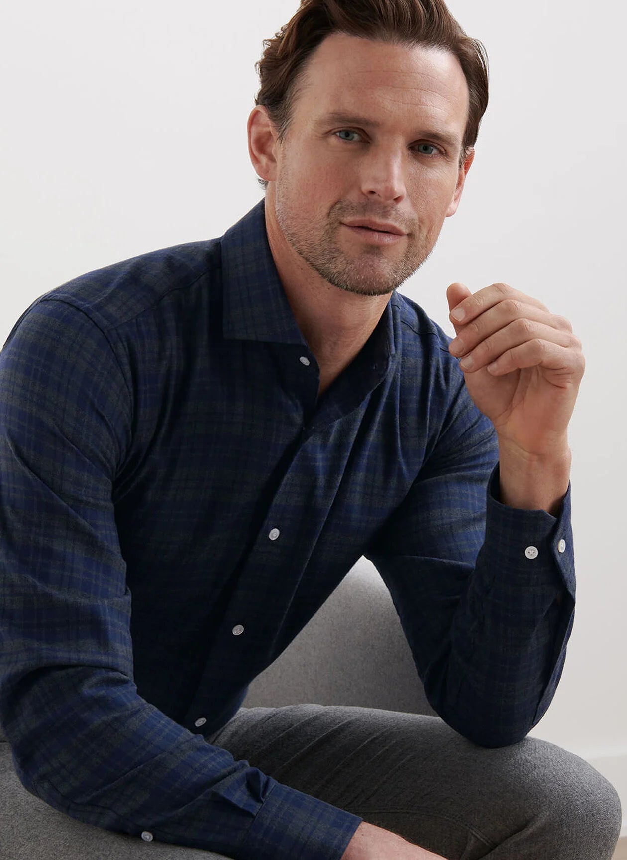 Trentino Italian Flannel Sport Shirt