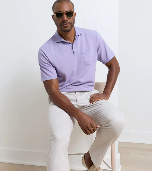 Everyday Pique Polo-Light Violet