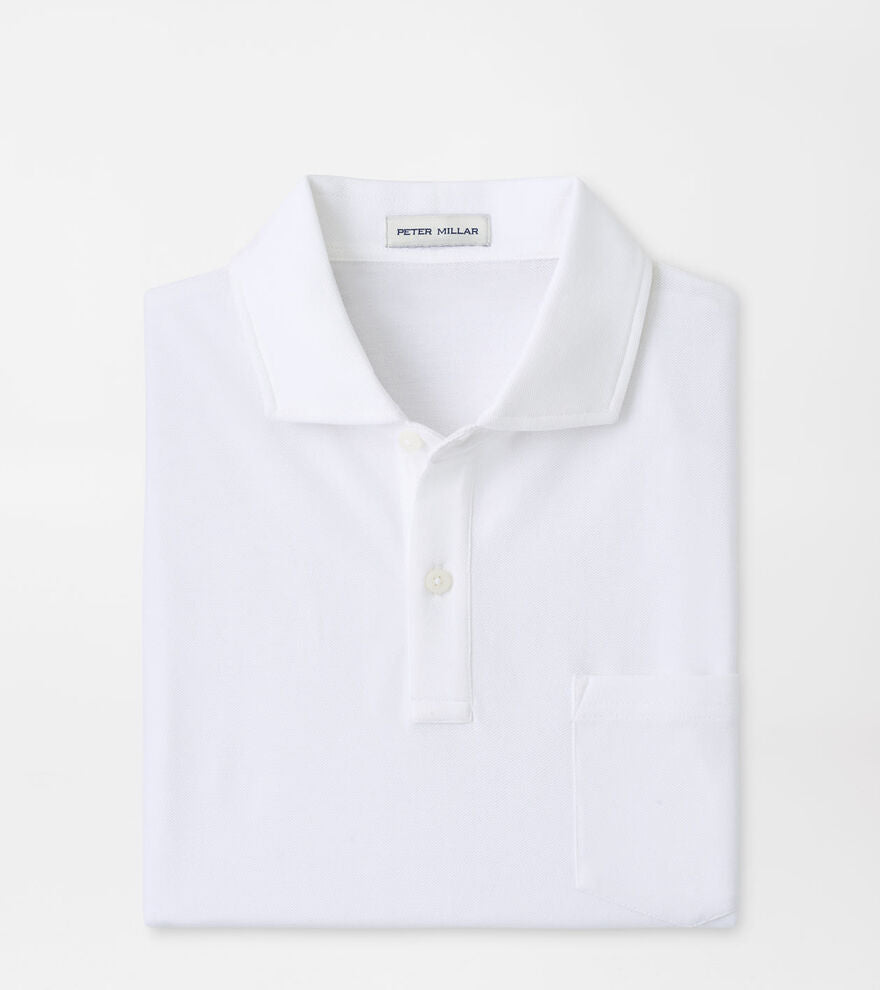 Everyday Pique Polo-White
