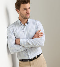 Douglas Crown Lite Cotton-Stretch Sport Shirt-GALE GREY