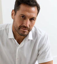 Seaward Cotton Lyocell Sport Shirt-White