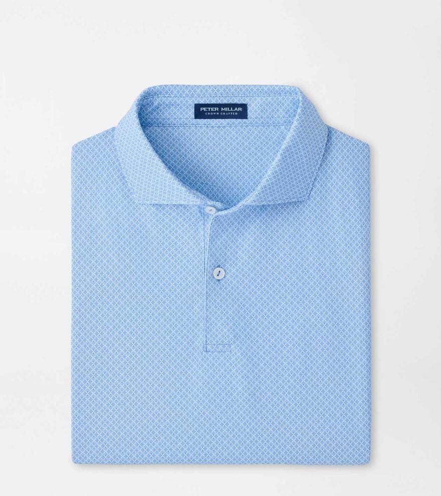 Granada Performance Jersey Polo-Dusk Blue