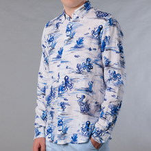 L/S Linen Octopi