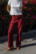 Adjustable Charlie Pant-Wine