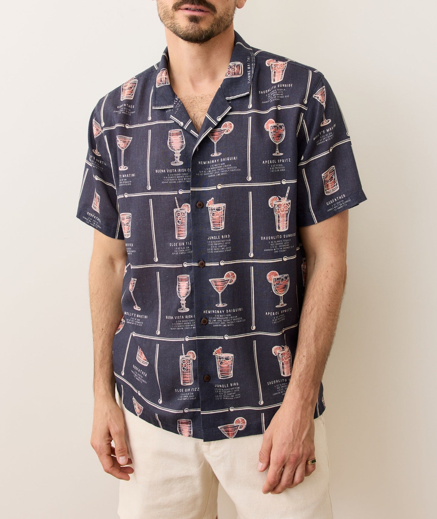 Archive Tencel Linen Happy Hour Shirt