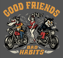 Good Friends Bad Habits Tee