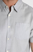 Cotton Linen Blend Short Sleeve Shirt