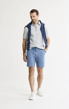 Linen Blend Drawstring Shorts