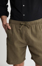 Linen Pull On Shorts