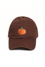 PUMPKIN Embroidery fall Baseball Cap