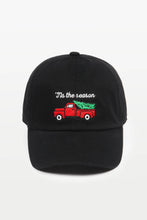 Christmas TIS THE SEASON & TRUCK embroidery Baseball Cap