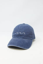 LCAP031 - "Waves" Embroidery Washed Baseball Cap