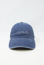 LCAP031 - "Waves" Embroidery Washed Baseball Cap