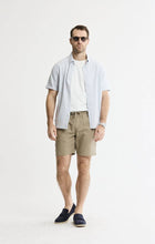 Linen Blend Drawstring Shorts