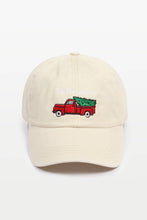 Christmas TIS THE SEASON & TRUCK embroidery Baseball Cap