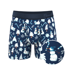 The Big Blizzard | Naughty Snowmen Ball Hammock® Pouch Underwear With Fly