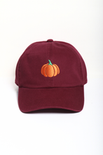 PUMPKIN Embroidery fall Baseball Cap